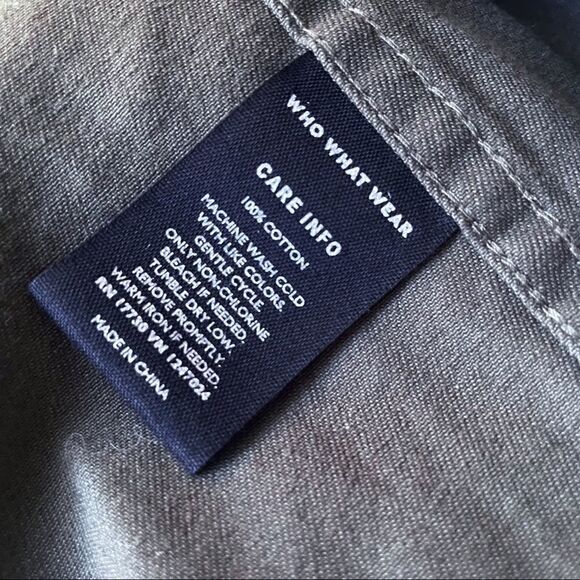 Who What Wear military canvas jacket - Picture 4 of 6